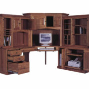 Heirwood 6 Piece Deluxe Corner Computer Center - Image 2