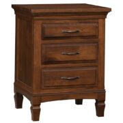 Irvington Three Drawer Nightstand