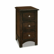 Finland 3 Drawer Nightstand