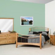 Salem Three Drawer Nightstand - Image 2