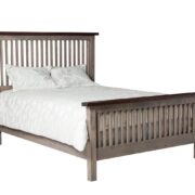 Sawyer Wood Slat Bed