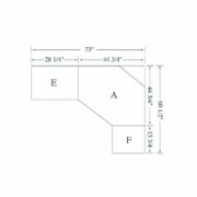 Heirwood 6 Piece Deluxe Corner Computer Center - Image 3