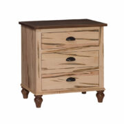 Royalty 3 Drawer Nightstand