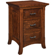 Homestead 3 Drawer Nightstand