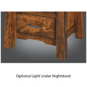 Tacoma 3 Drawer Nightstand - Image 5