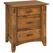 Tacoma 3 Drawer Nightstand