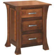 Vandalia 3 Drawer Nightstand
