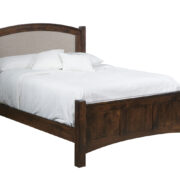 Finland Bed with Fabric Headboard