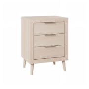 Ivy 3 Drawer Nightstand