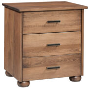 Harbor 3 Drawer Nightstand