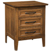 Glenwood Three Drawer Nightstand