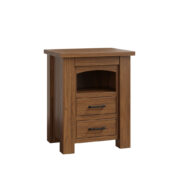 Portland 2 Drawer Nightstand