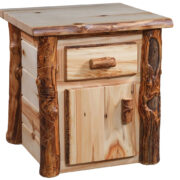 Country Classic 1 Drawer 1 Door Nightstand