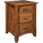 Tacoma 3 Drawer Nightstand
