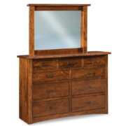 Live Wood  9 Drawer Dresser