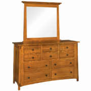 McCoy 10 Drawer Mule Dresser