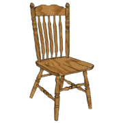 Bent Cattail Chair