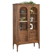 Greyson Display Cabinet; Long Doors - 40"W