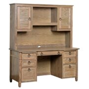 Aden Park Credenza Desk And Hutch