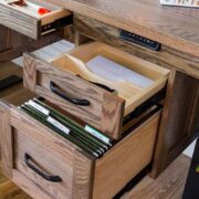 Westin Single Pedestal Lift Desk - Image 2