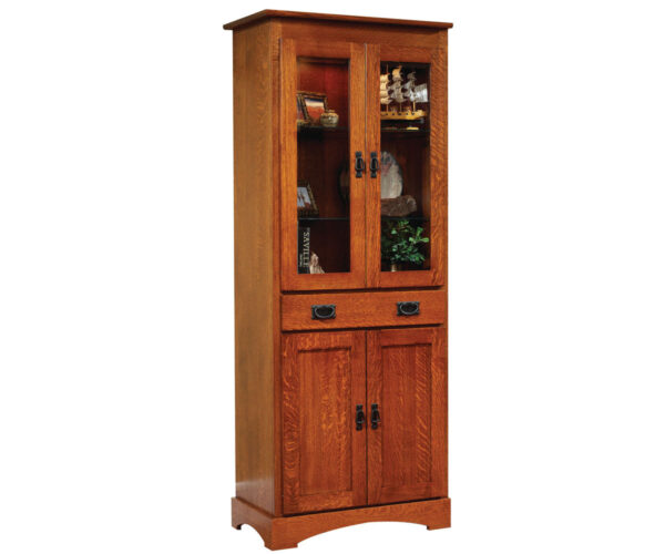 Old English Mission Bookcase