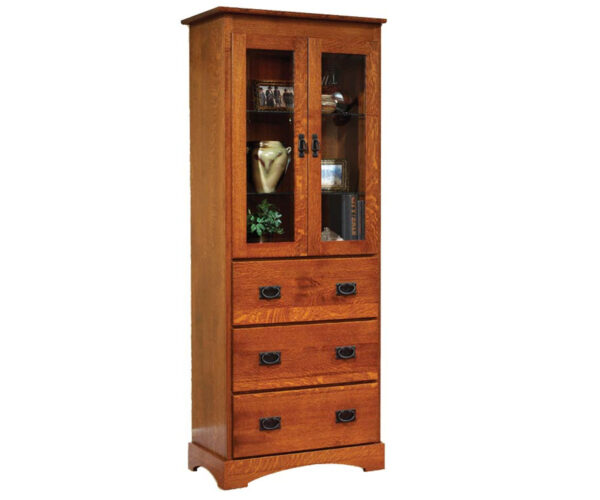 Old English Mission Bookcase