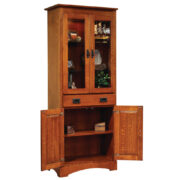 Old English Mission Bookcase - Image 2