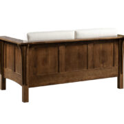 Shaker High Back Love Seat - Image 2