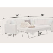 Baltimore Sleeper Sectional Sofa - Image 2
