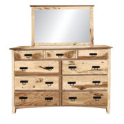 Shaker 9 Drawer Dresser