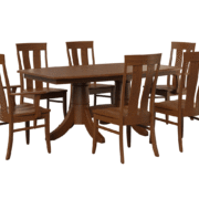 Aurora Double Pedestal Table - Image 2