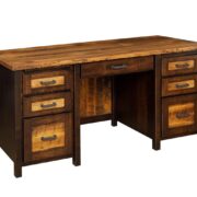 Loft Desk with Computer Hutch - Image 2