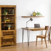 Urban Lodge Writing Desk with Hairpin Legs - Image 4