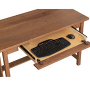 Signature Library Desk With Keyboard Drawer - Image 3