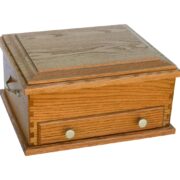 Silverware Chest With Plain Lid