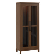 Glass Door Pantry Cupboard