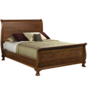 Classical Bed With High Footboard