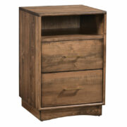 Java 2 Drawer Night Stand