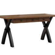 Weston Open Desk with Drawers
