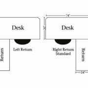 Bridgefort Mission Corner Desk with Hutch - 84"W - Image 3