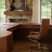 Covington U-Shaped Desk with Hutch Topper - Image 8