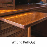 Freemont Mission Corner and Return Desk with Hutch - 74"W - Image 4