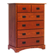 Old English Mission Chest of Drawers