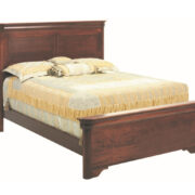 Versailles Panel Bed With Short Footboard