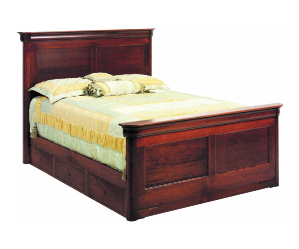Versailles Panel Bed With Drawer Units