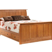 Bordeaux Panel Bed With Drawer Units Raised 2"
