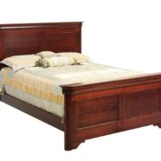 Louis Phillipe Panel Bed