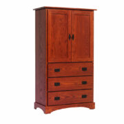Old English Mission Armoire