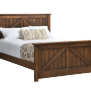 Mountain Lodge Panel Bed
