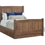 Elizabeth Lockwood Panel Bed With Drawers To The Floor